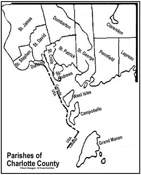 Parishes of Charlotte County